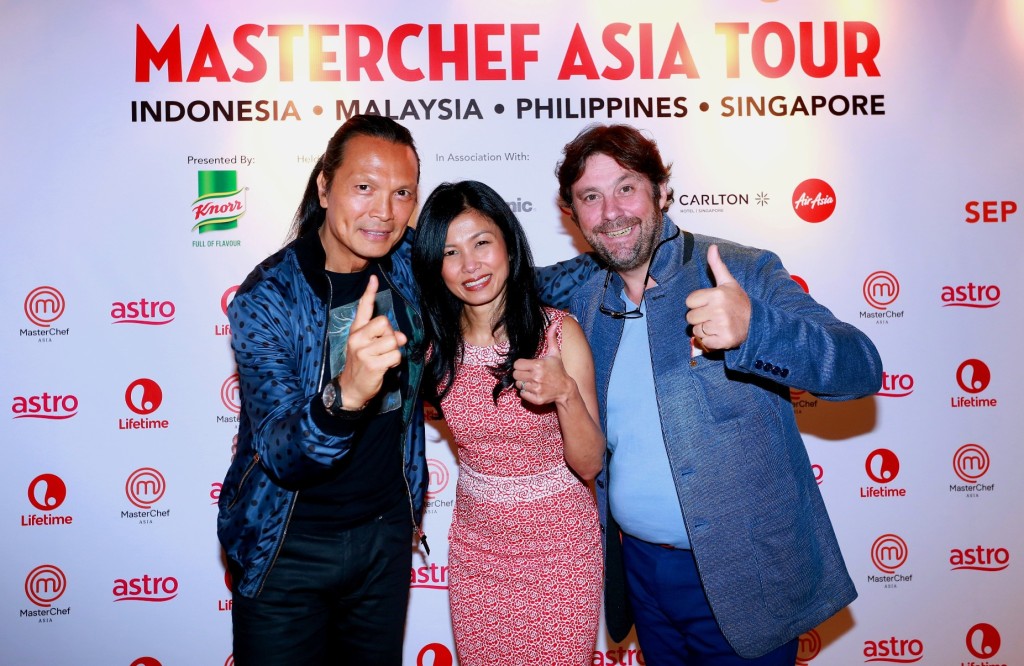 MasterChef Asia_Judges Susur Lee, Audra Morrice & Bruno Ménard at the Malaysian press launch recently (1)_LR