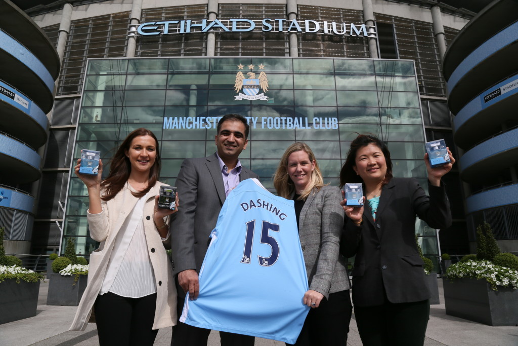 Pictures show the new fragrance launch at Manchester City. Pictures by Paul Currie