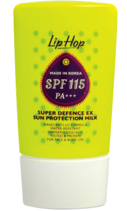 d Super Defence EX Sun Protection Milk SPF115