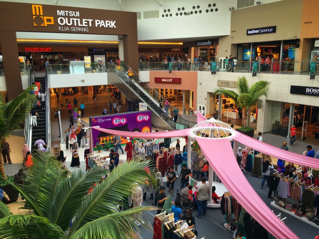 Indulge in festive shopping at the Mitsui Outlet Park KLIA Sepang - The Ultimate Shopping Destination