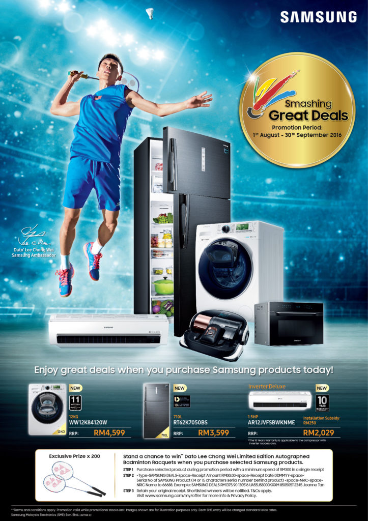 Smashing Great Deals - Samsung Digital Appliances